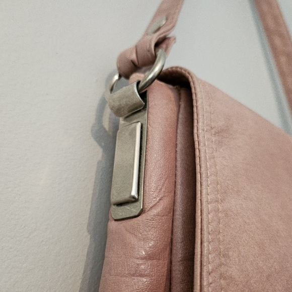 Vintage Stone Pink & Silver Cabrelli Shoulder Bag | Size OS - Picture 4 of 11